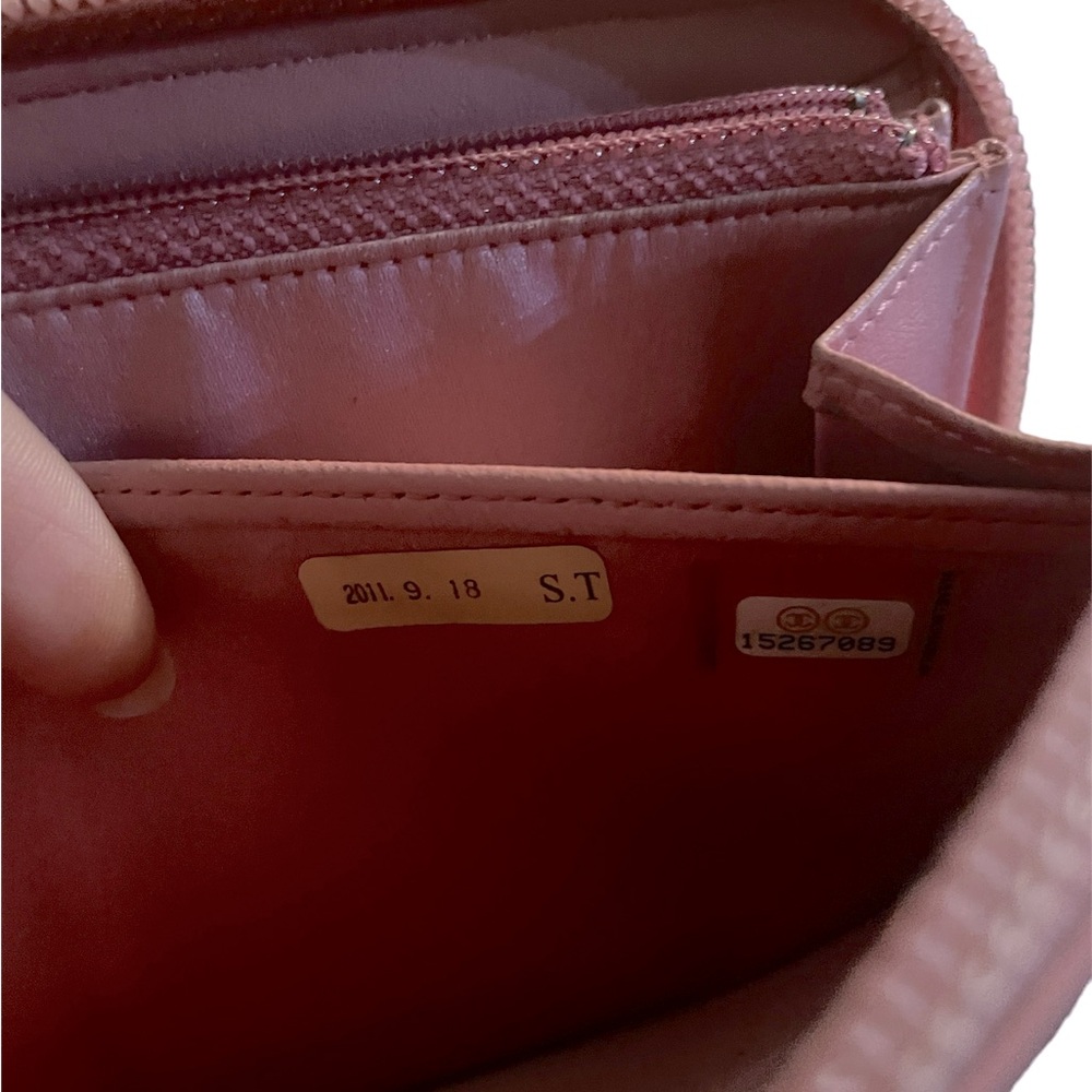 🌸CHANEL CAMELLIA ZIP AROUND LONG WALLET - Picture 5 of 13